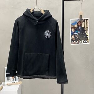 Chrome Hearts long-sleeved hooded sweatshirt